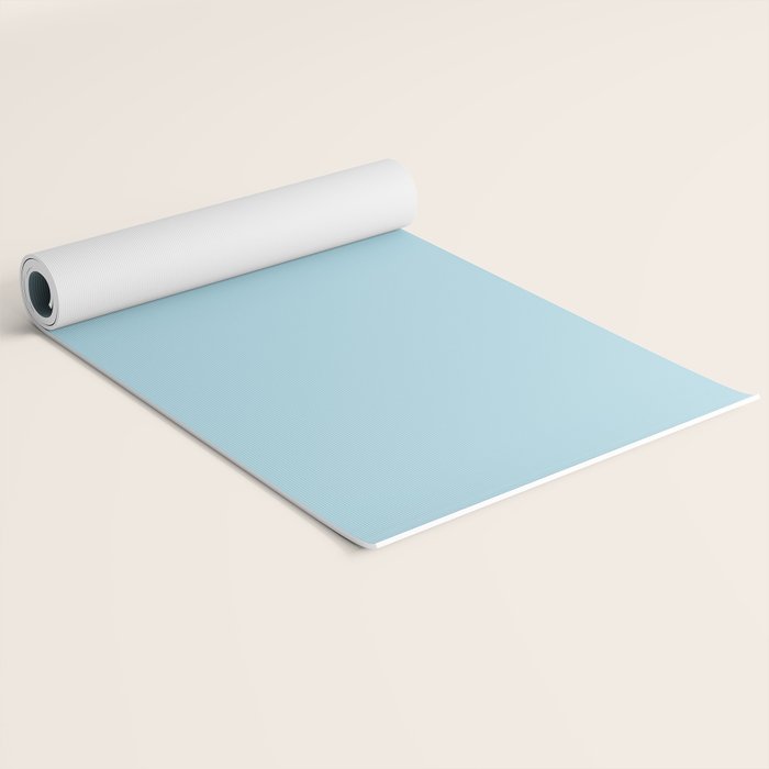 Light Blue Yoga Mat Gallery Image 2