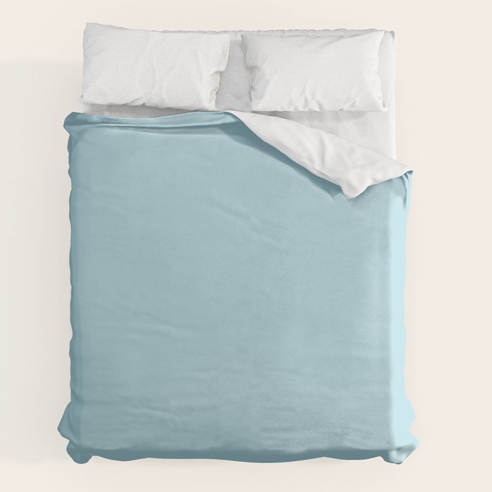 Light Blue Duvet Cover