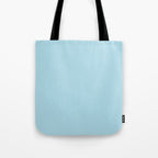 Light Blue Tote Bag Gallery Image 1