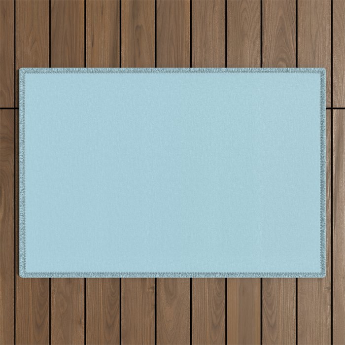 Light Blue Outdoor Rug