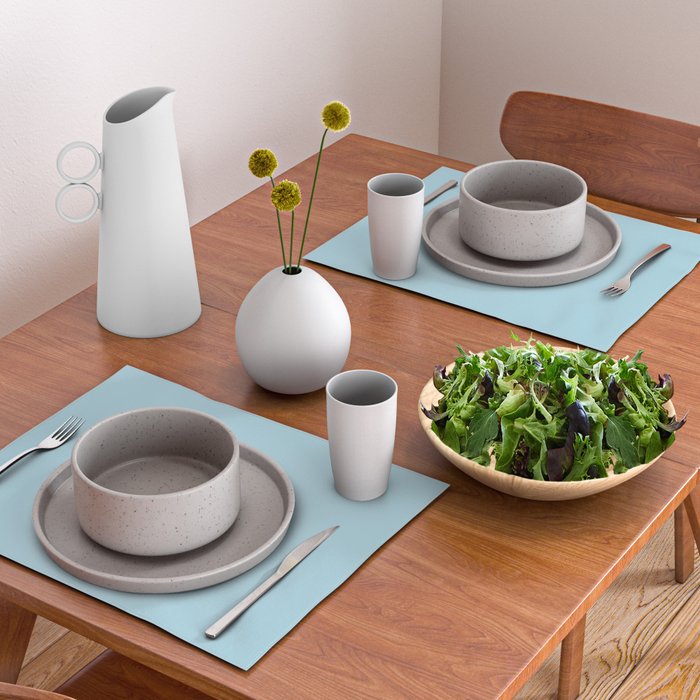 Light Blue Placemat Gallery Image 2