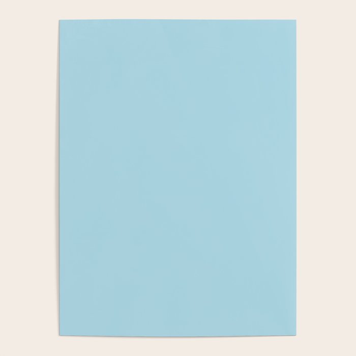 Light Blue Poster Gallery Image 4