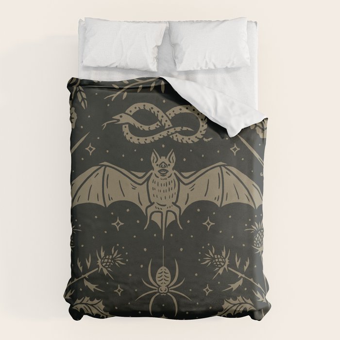 Cemetery Nights Duvet Cover Gallery Image 1