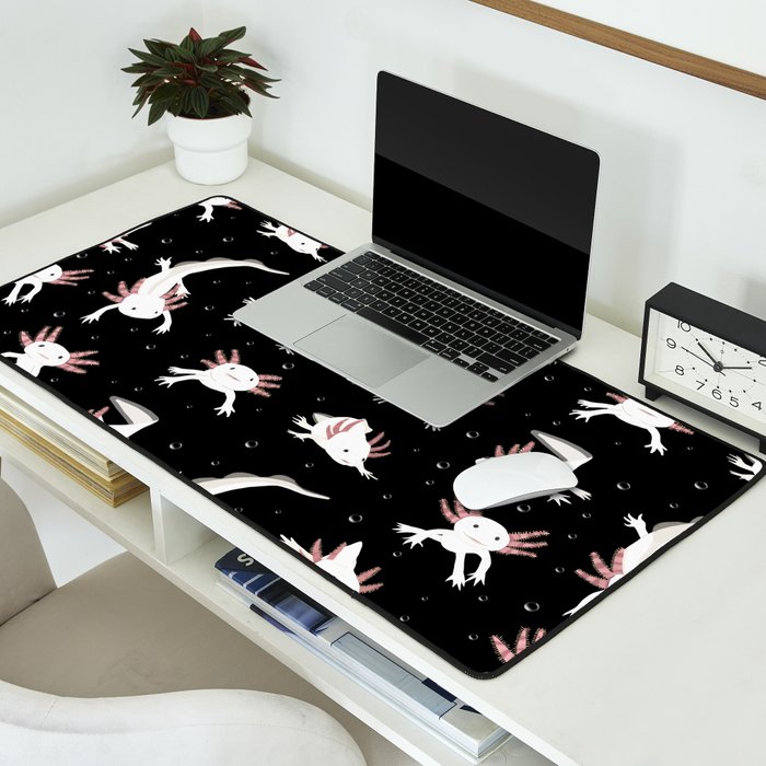 Axolotls Desk Mat Gallery Image 2