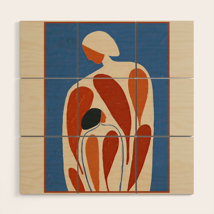 The Shape of Love Wood Wall Art Gallery Image 1