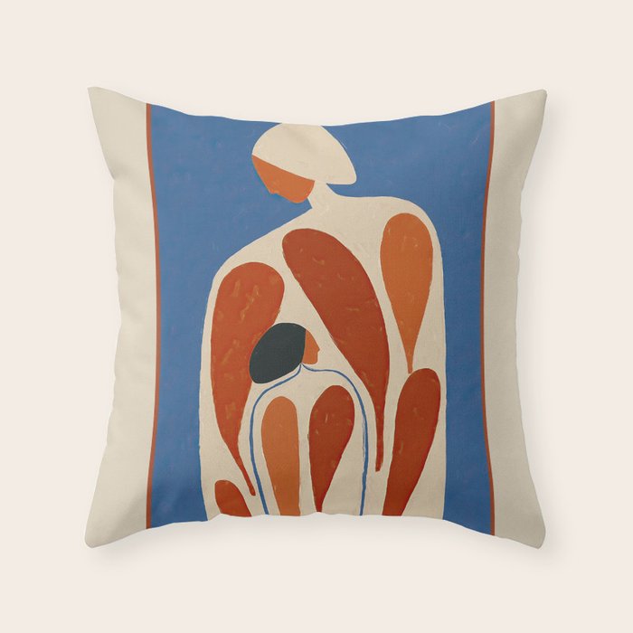 The Shape of Love Throw Pillow Gallery Image 1
