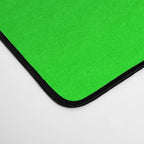 Black Lime Green Neon Nights Ombre Desk Mat Gallery Image 4