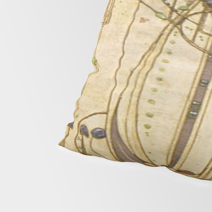 Charles Rennie Mackintosh , The Wassail  Pillow Sham Gallery Image 4
