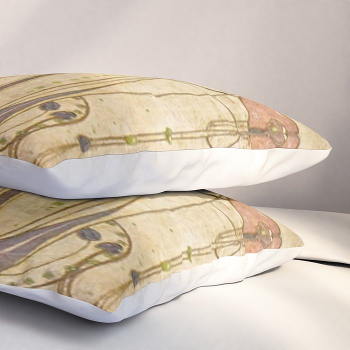 Charles Rennie Mackintosh , The Wassail  Pillow Sham Gallery Image 3