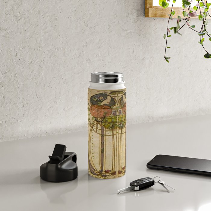 Charles Rennie Mackintosh , The Wassail  Water Bottle Gallery Image 4