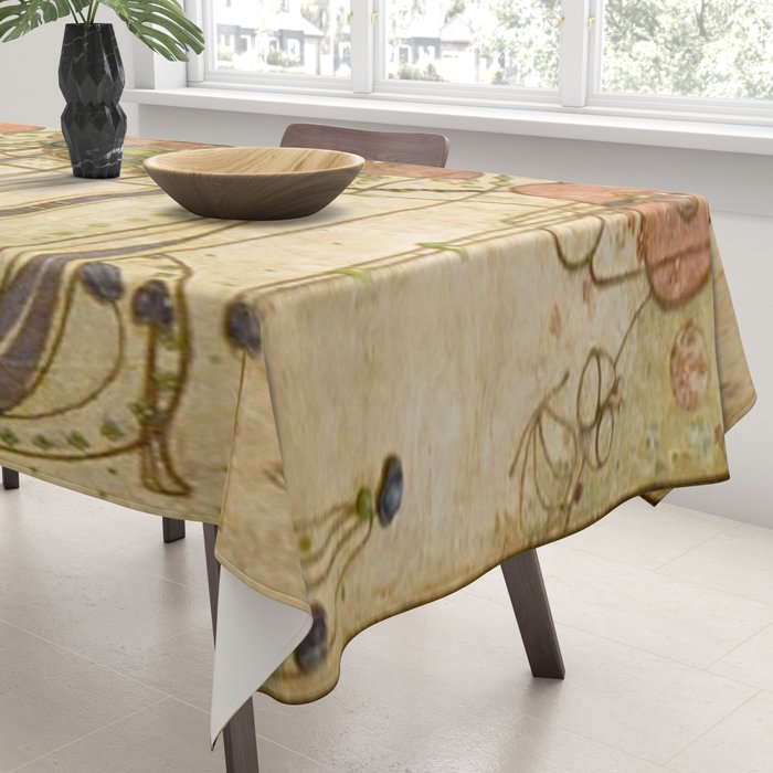 Charles Rennie Mackintosh , The Wassail  Tablecloth Gallery Image 3