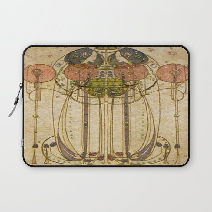 Charles Rennie Mackintosh , The Wassail  Laptop Sleeve Gallery Image 1