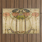 Charles Rennie Mackintosh , The Wassail  Outdoor Rug Gallery Image 1