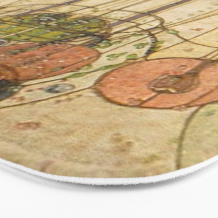 Charles Rennie Mackintosh , The Wassail  Bath Mat Gallery Image 3