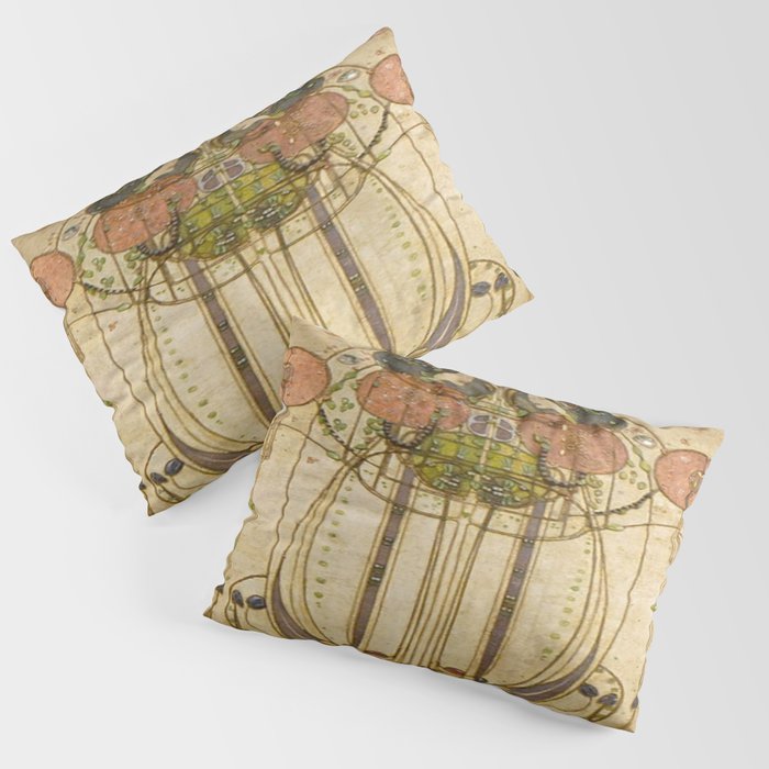 Charles Rennie Mackintosh , The Wassail  Pillow Sham Gallery Image 3