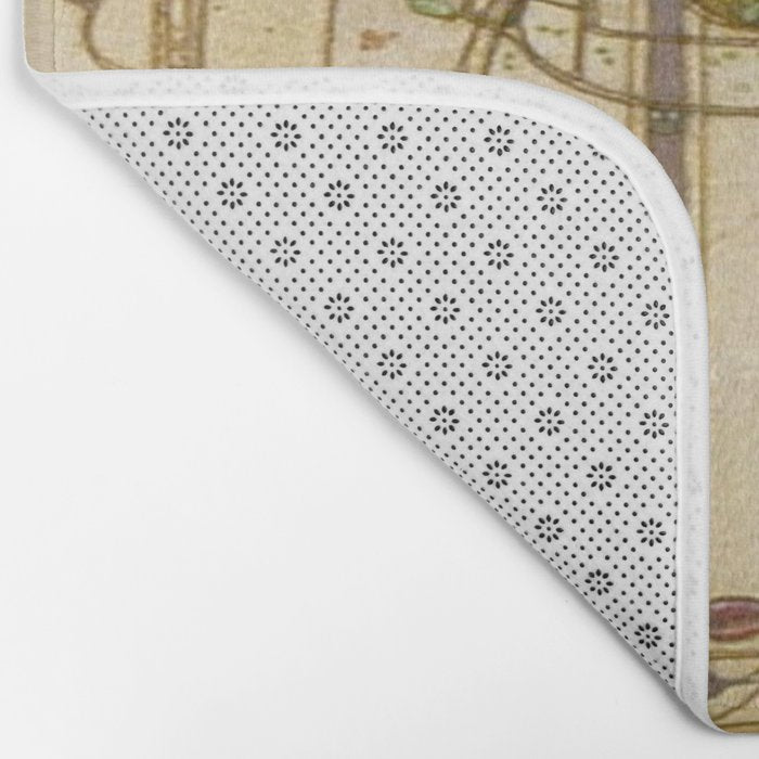 Charles Rennie Mackintosh , The Wassail  Bath Mat Gallery Image 2