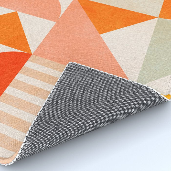 mid century geometry sunny 1 Rug Gallery Image 4