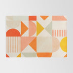 mid century geometry sunny 1 Rug Gallery Image 2