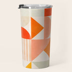 mid century geometry sunny 1 Travel Mug Gallery Image 3