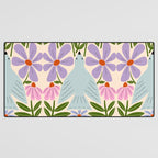 Freedom - Bird and Flowers Desk Mat Gallery Image 3