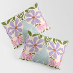 Freedom - Bird and Flowers Pillow Sham Gallery Image 3