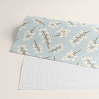 Berries and Branches - Light Blue Wrapping Paper Gallery Image 2