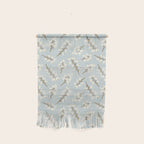 Berries and Branches - Light Blue Wall Hanging Gallery Image 1