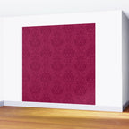 Pineapple Deco // Raspberry Swirl Wall Mural Gallery Image 2