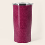 Pineapple Deco // Raspberry Swirl Travel Mug Gallery Image 1