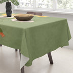 Field Wildflowers Verde Tablecloth Gallery Image 3
