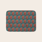 MACHA TEAL COSMOS Bath Mat Gallery Image 1
