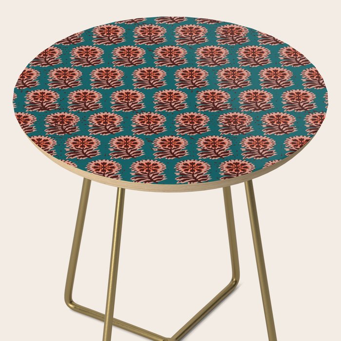 MACHA TEAL COSMOS Side Table Gallery Image 2