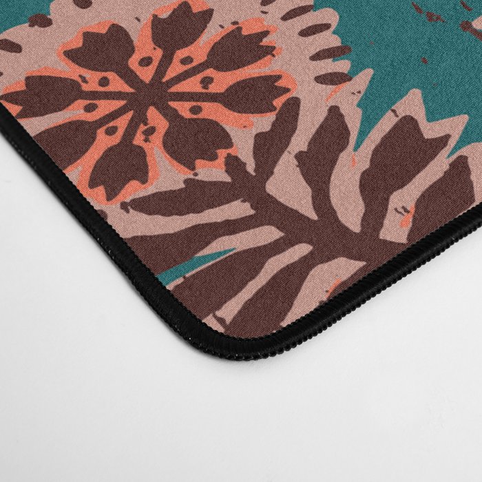 MACHA TEAL COSMOS Desk Mat Gallery Image 4