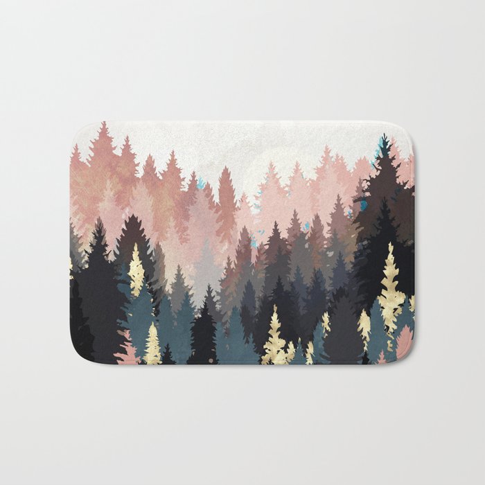 Spring Forest Light Bath Mat Gallery Image 1