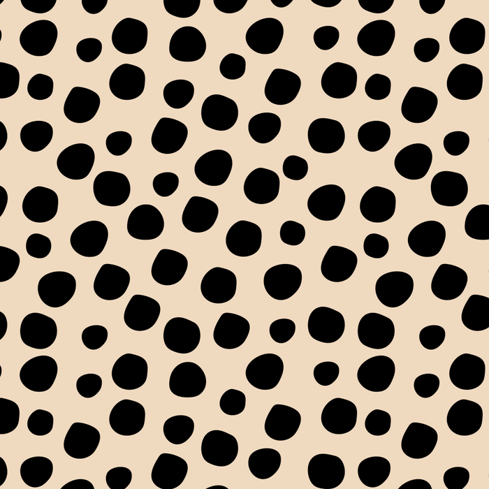 Irregular Small Polka Dots black Coffee Mug Gallery Image 2