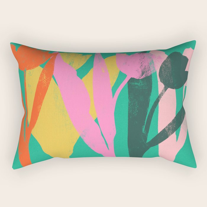 tulips 12 Rectangular Pillow Gallery Image 2