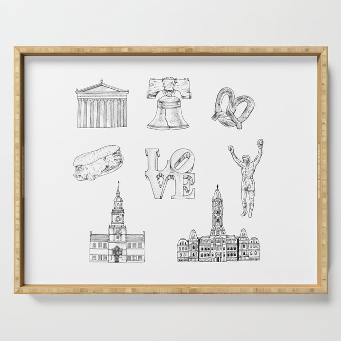 Philly Love Serving Tray Gallery Image 1