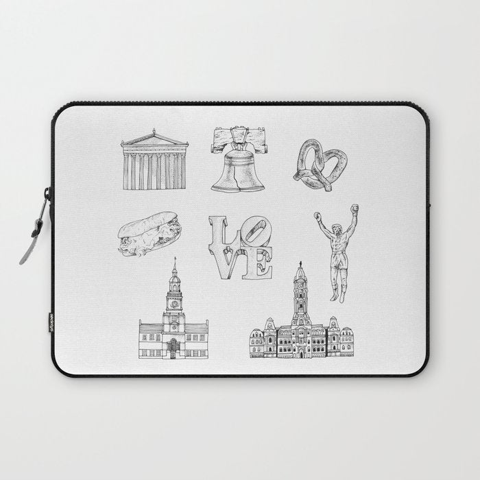 Philly Love Laptop Sleeve Gallery Image 1