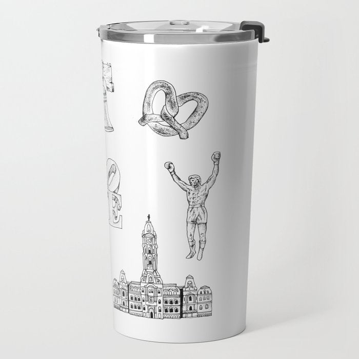 Philly Love Travel Mug Gallery Image 2