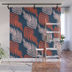 Blue Palms Wall Mural Gallery Image 1