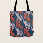Blue Palms Tote Bag Gallery Image 1