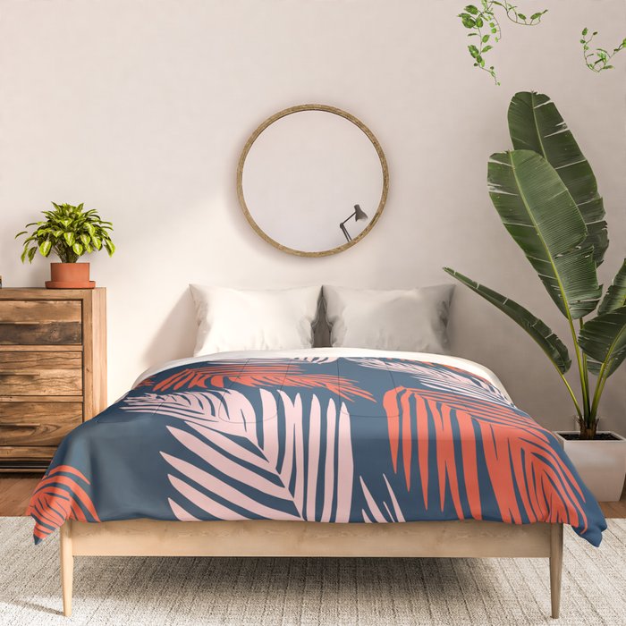 Blue Palms Comforter Gallery Image 3