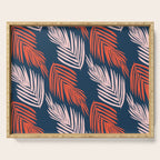 Blue Palms Serving Tray Gallery Image 1