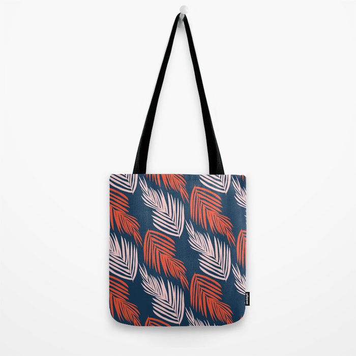 Blue Palms Tote Bag Gallery Image 2