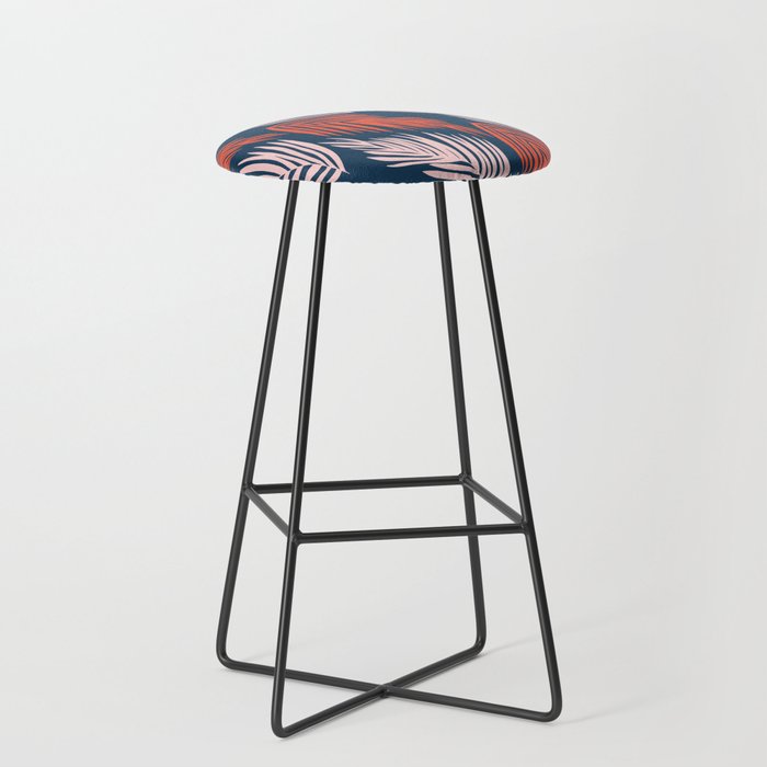 Blue Palms Stool Gallery Image 1