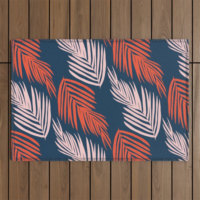 Blue Palms Outdoor Rug Gallery Image 1
