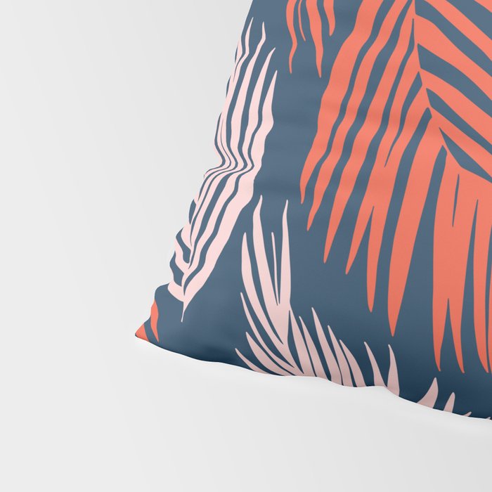 Blue Palms Pillow Sham Gallery Image 4