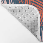 Blue Palms Bath Mat Gallery Image 2