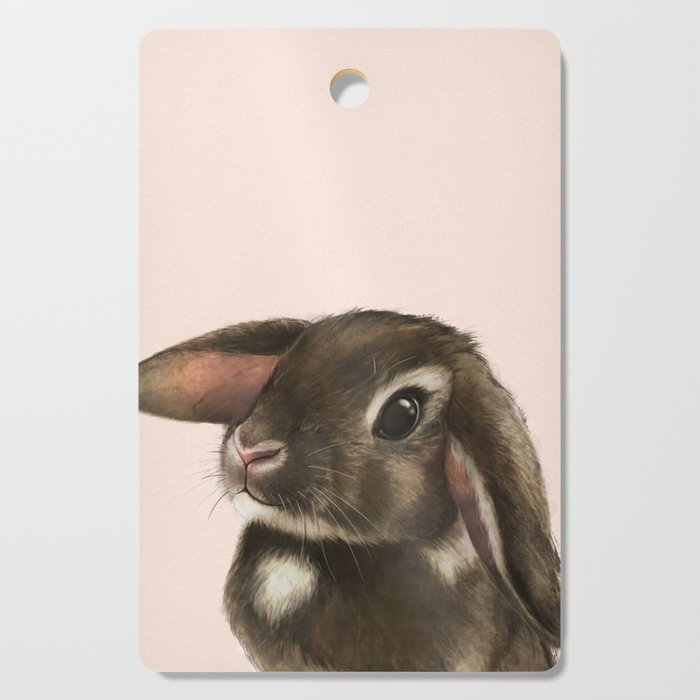 baby bunny Cutting Board Gallery Image 1