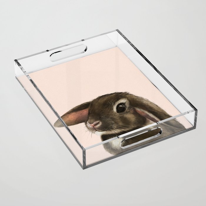 baby bunny Acrylic Tray Gallery Image 1